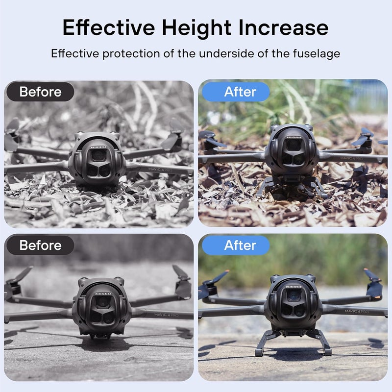 STARTRC جهاز هبوط لملحقات DJI Mavic 4 Pro، واقي طائرة قابل للطي مع إطلاق سريع ل DJI Mavic 4 Pro Fly More Combo - Image 4